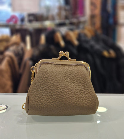 Leather coin purse Ref. 706625