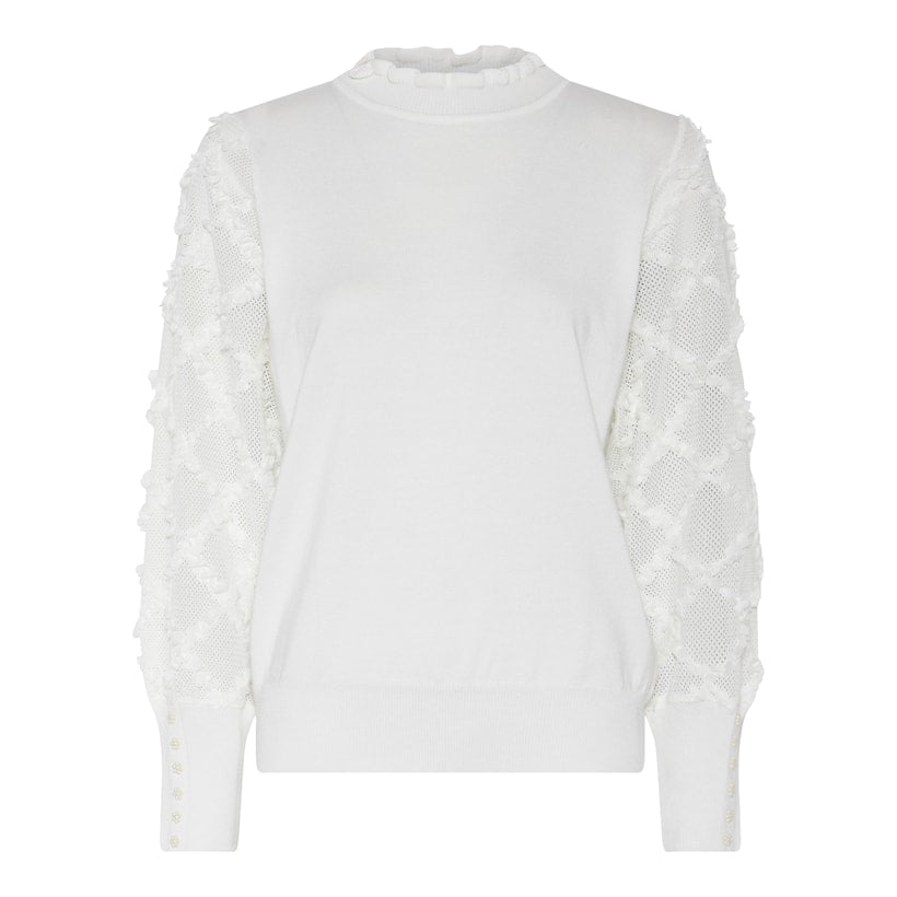 Camisola de malha com pormenor na manga Ref. 179138