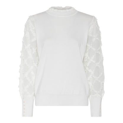 Camisola de malha com pormenor na manga Ref. 179138