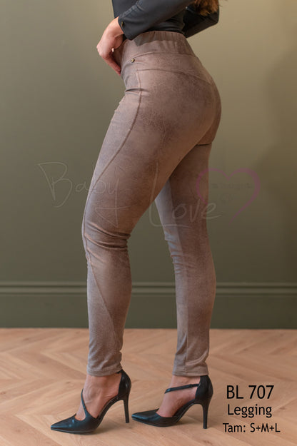 Calça legging em polipele Ref. 248707