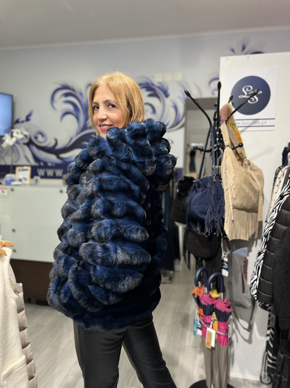 Casaco de pelo liso Ref. 952118