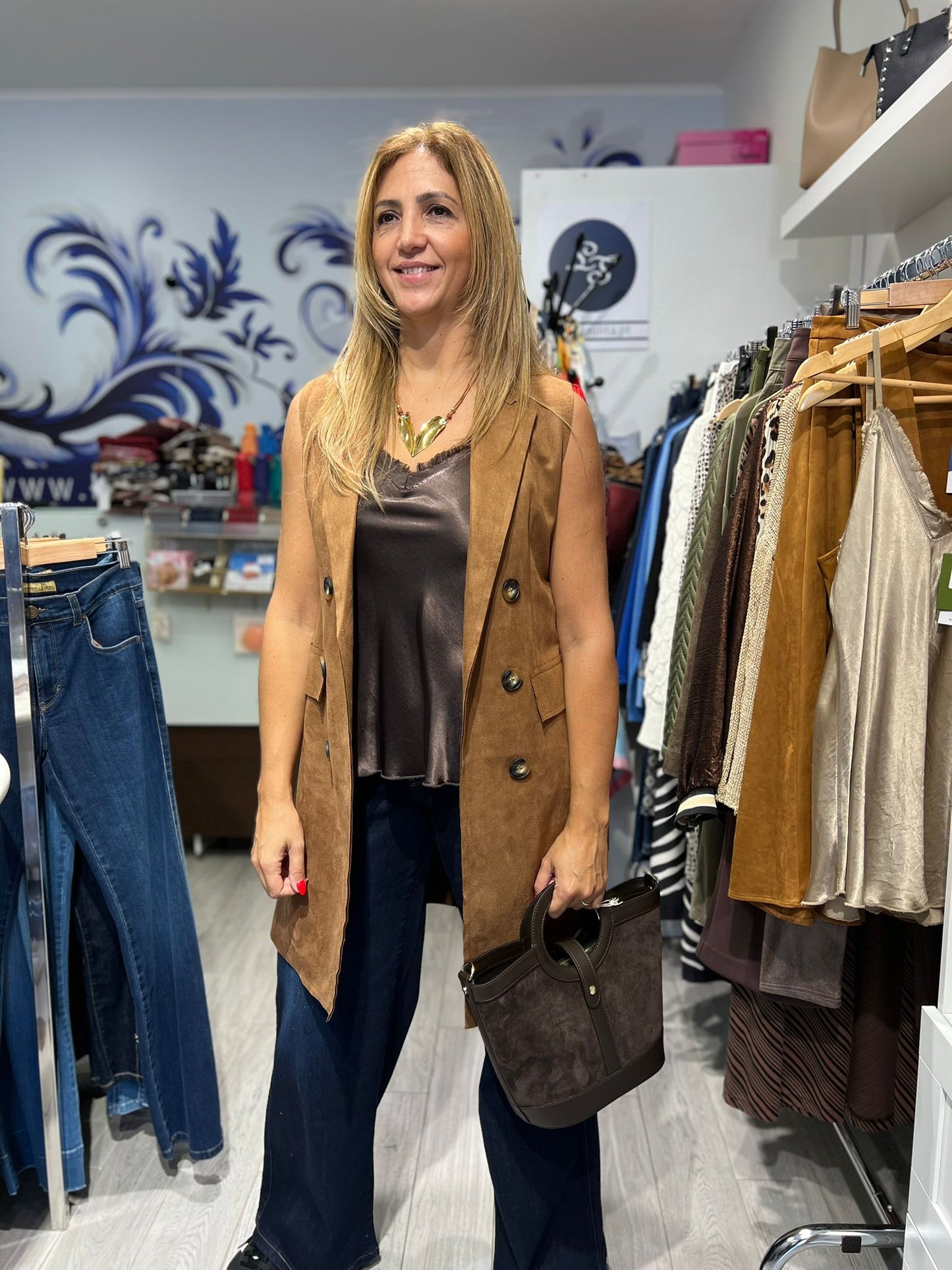 Top de cetim Ref. 218052