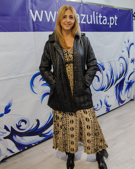 Casaco matelassé comprido Ref. 245704