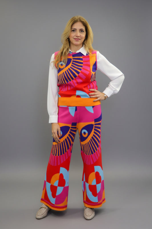 Pants and vest set