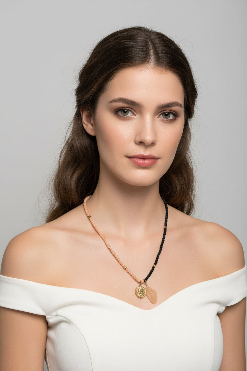 Small stone necklace