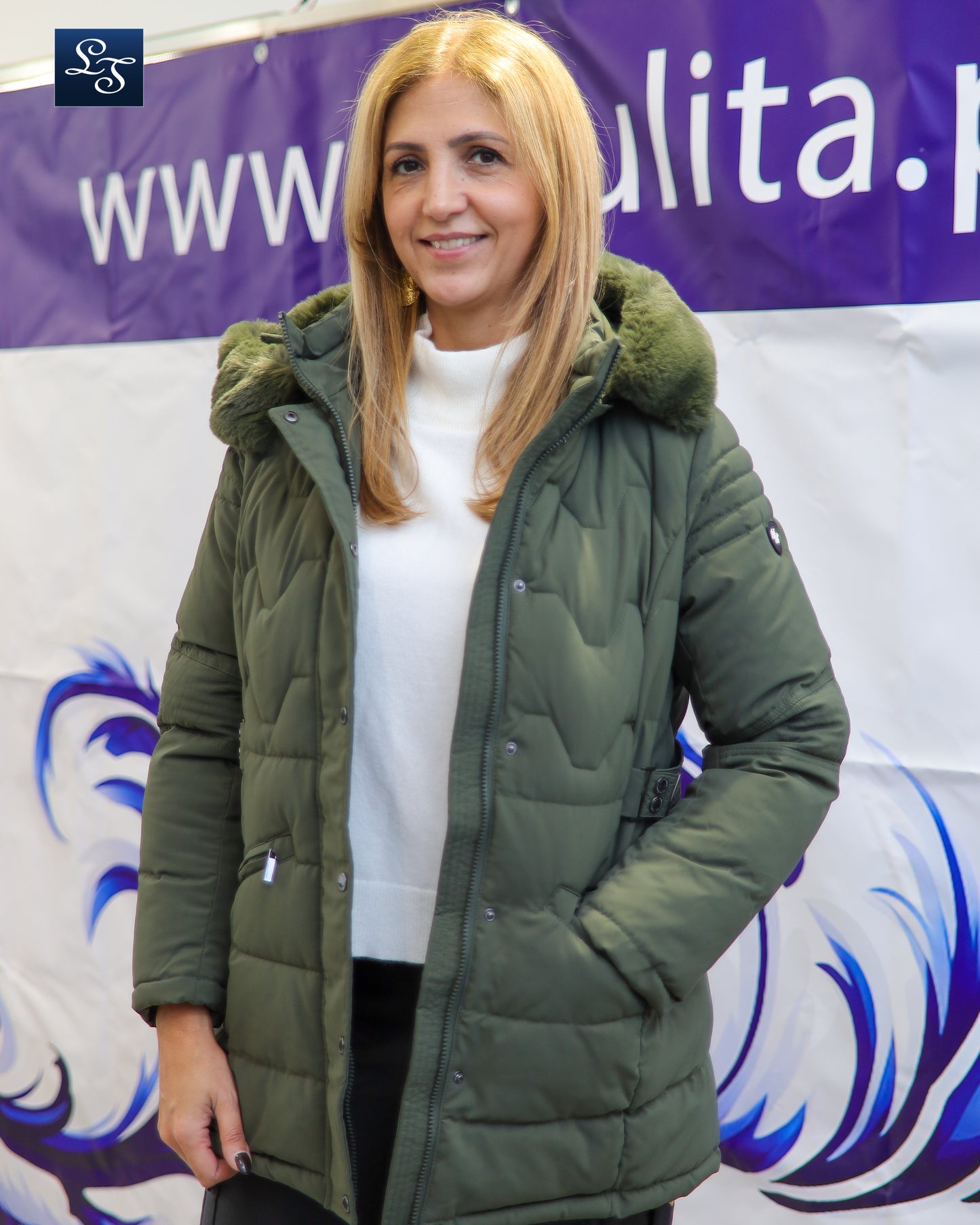 Casaco kispo com carapuço Ref. 245708