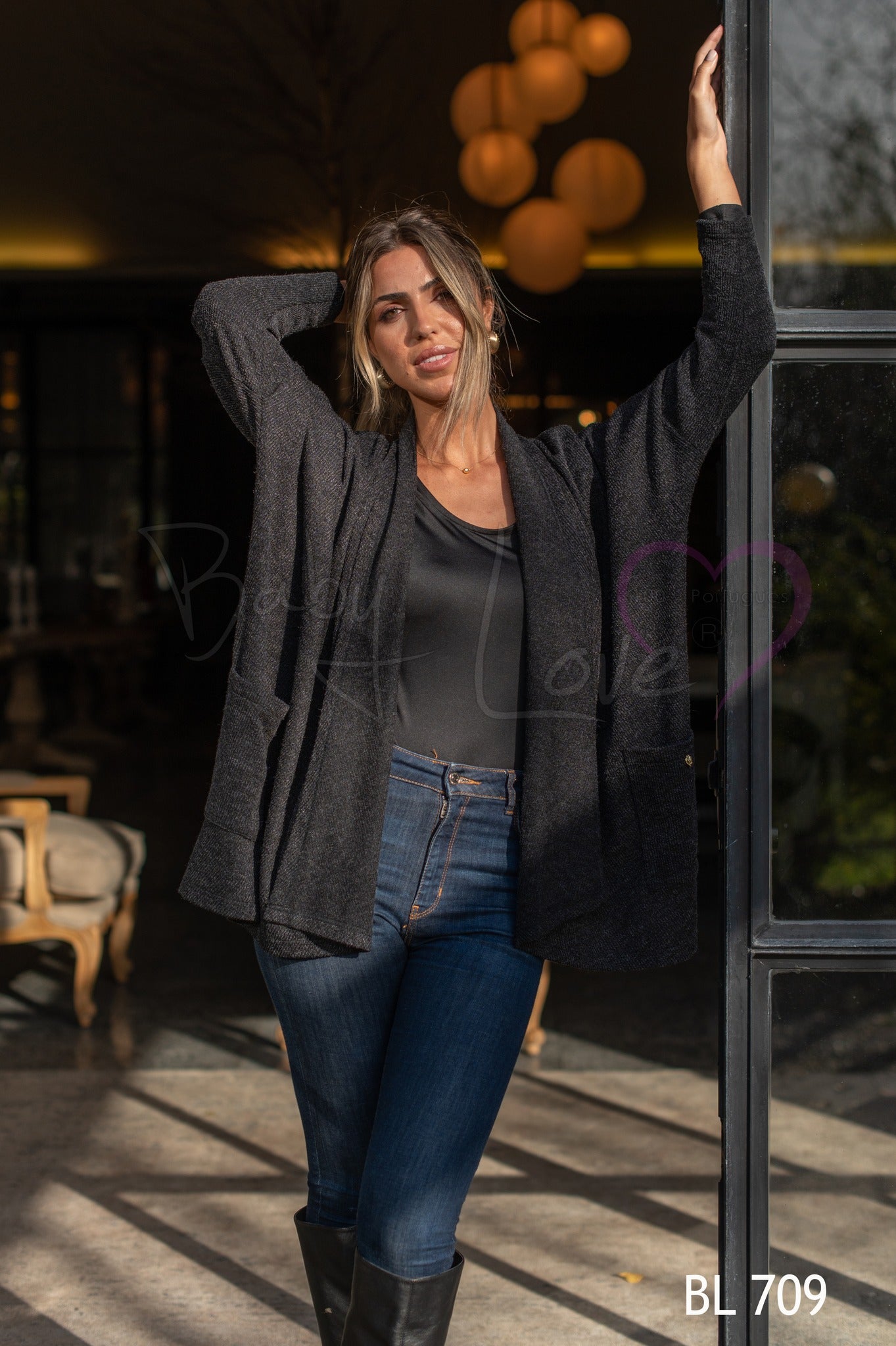 Cardigan de malha Ref. 248709