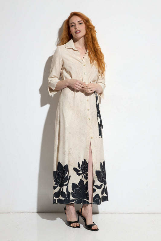 Vestido camiseiro padrão Ref. 381113