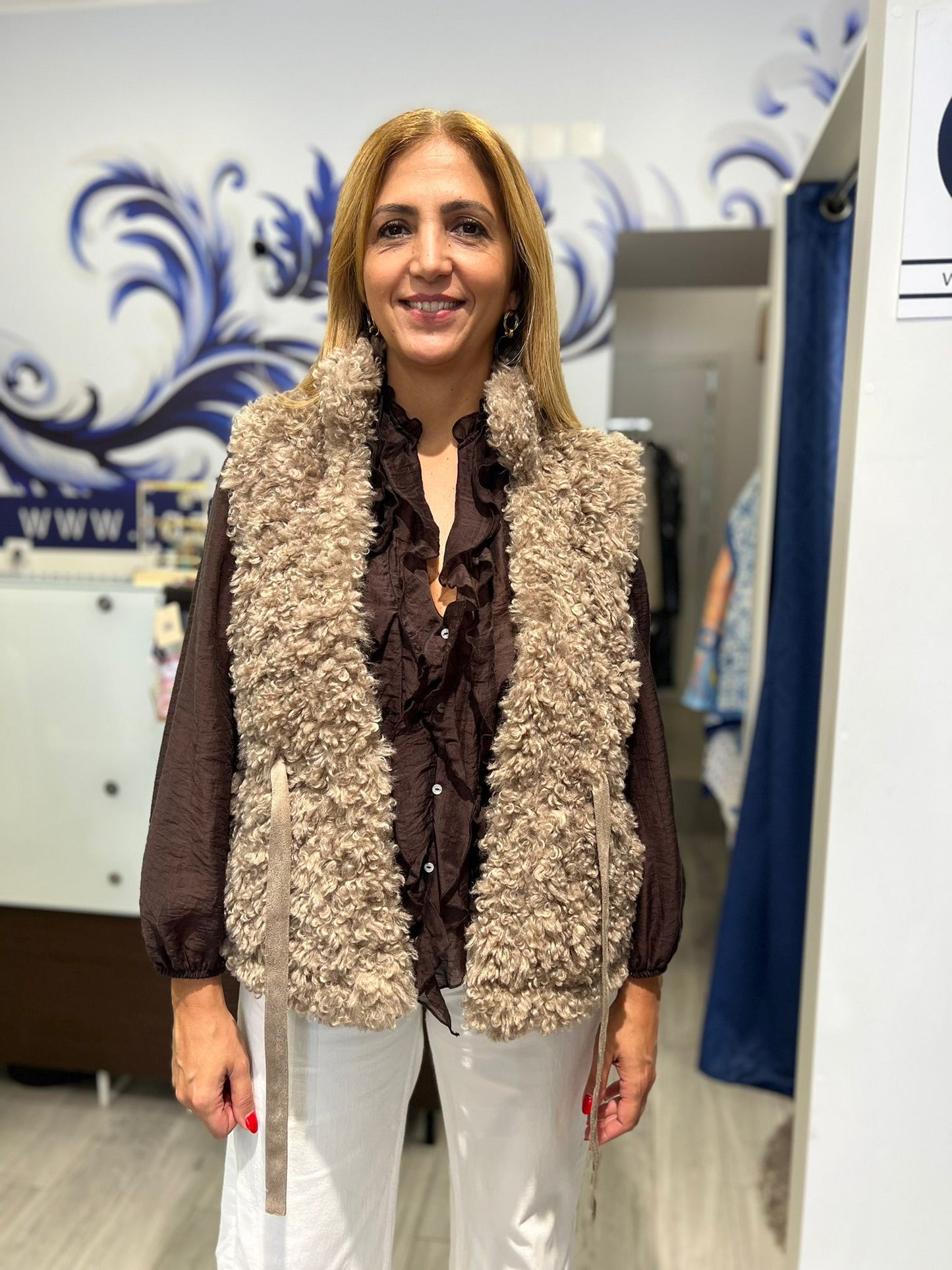 Colete de pelo Ref. 195268