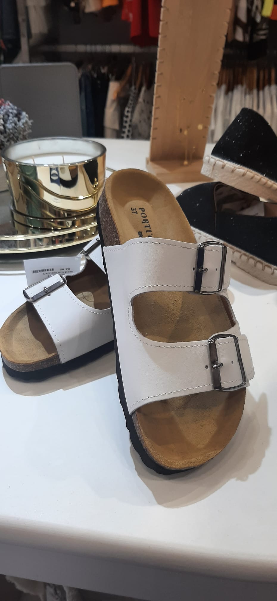 Leather slipper Ref. 207272
