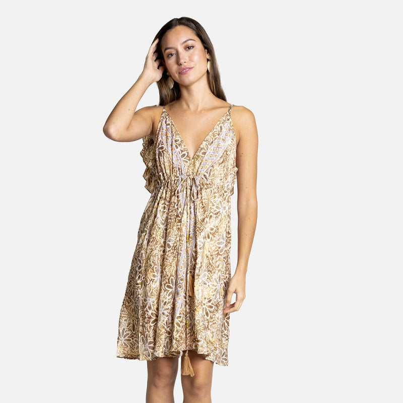 Short patterned dress Ref. 4920057