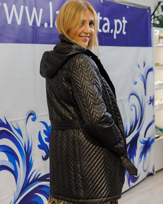 Casaco matelassé comprido Ref. 245704