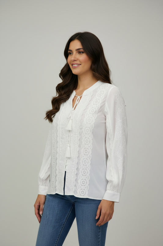 Embroidered tunic Ref. 39937