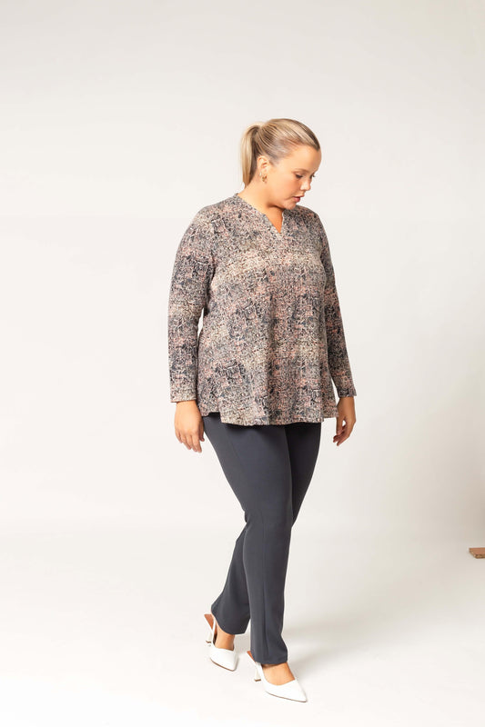 Plain straight leg trousers Ref. 233055