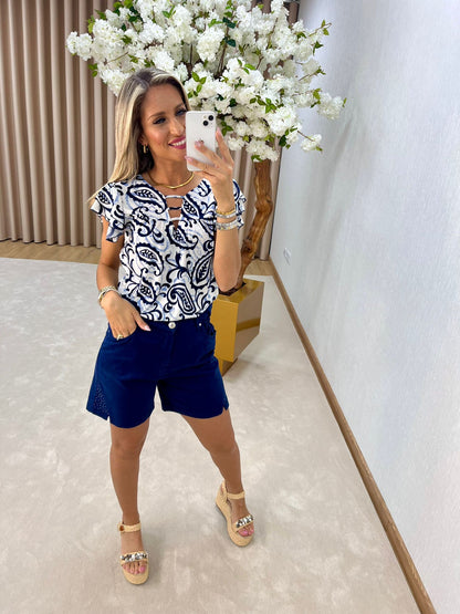 Shorts with rhinestones Ref. 361718