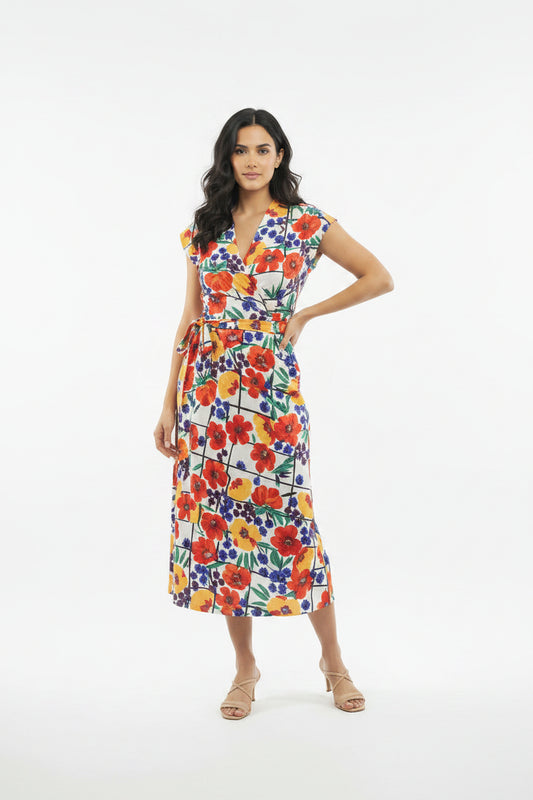 Midi dress with print Ref. 2462425