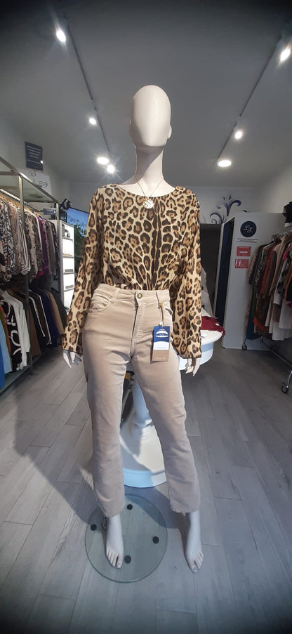 Túnica com padrão animal print Ref. 2513635