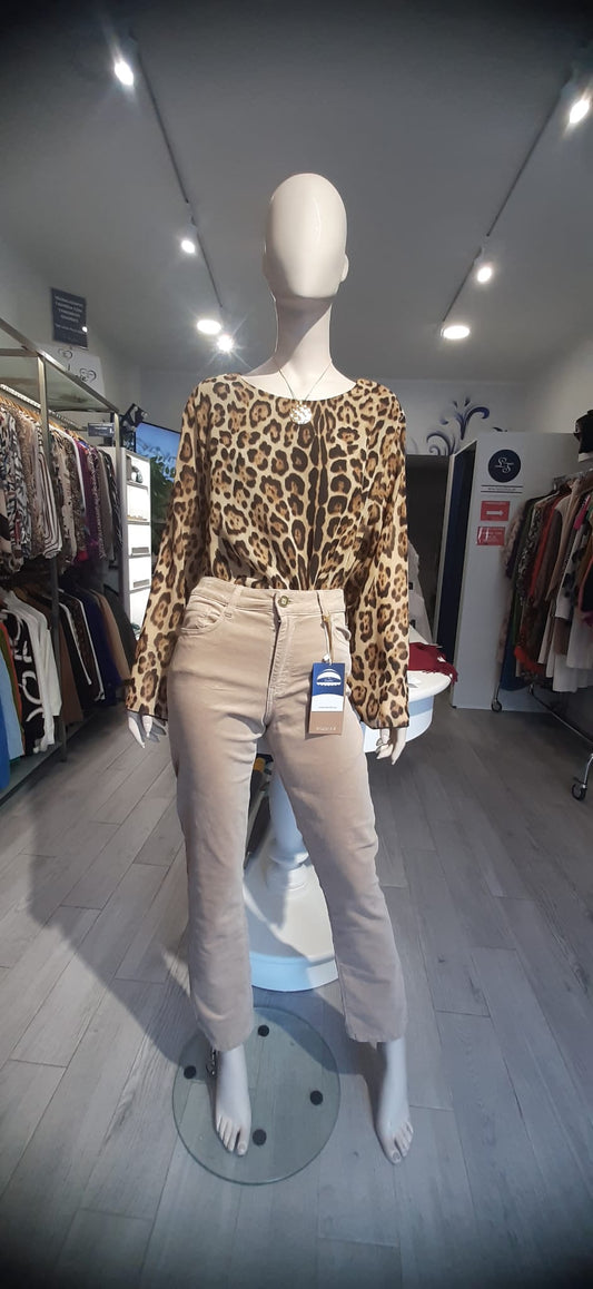 Túnica com padrão animal print Ref. 2513635