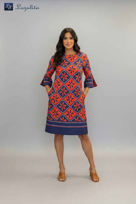 Short dress with print Ref. 3050410