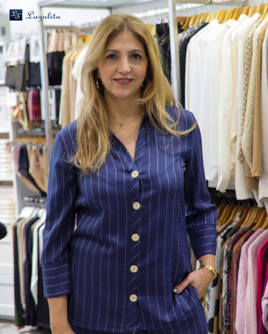 Camiseiro risca de giz Ref. 2526100