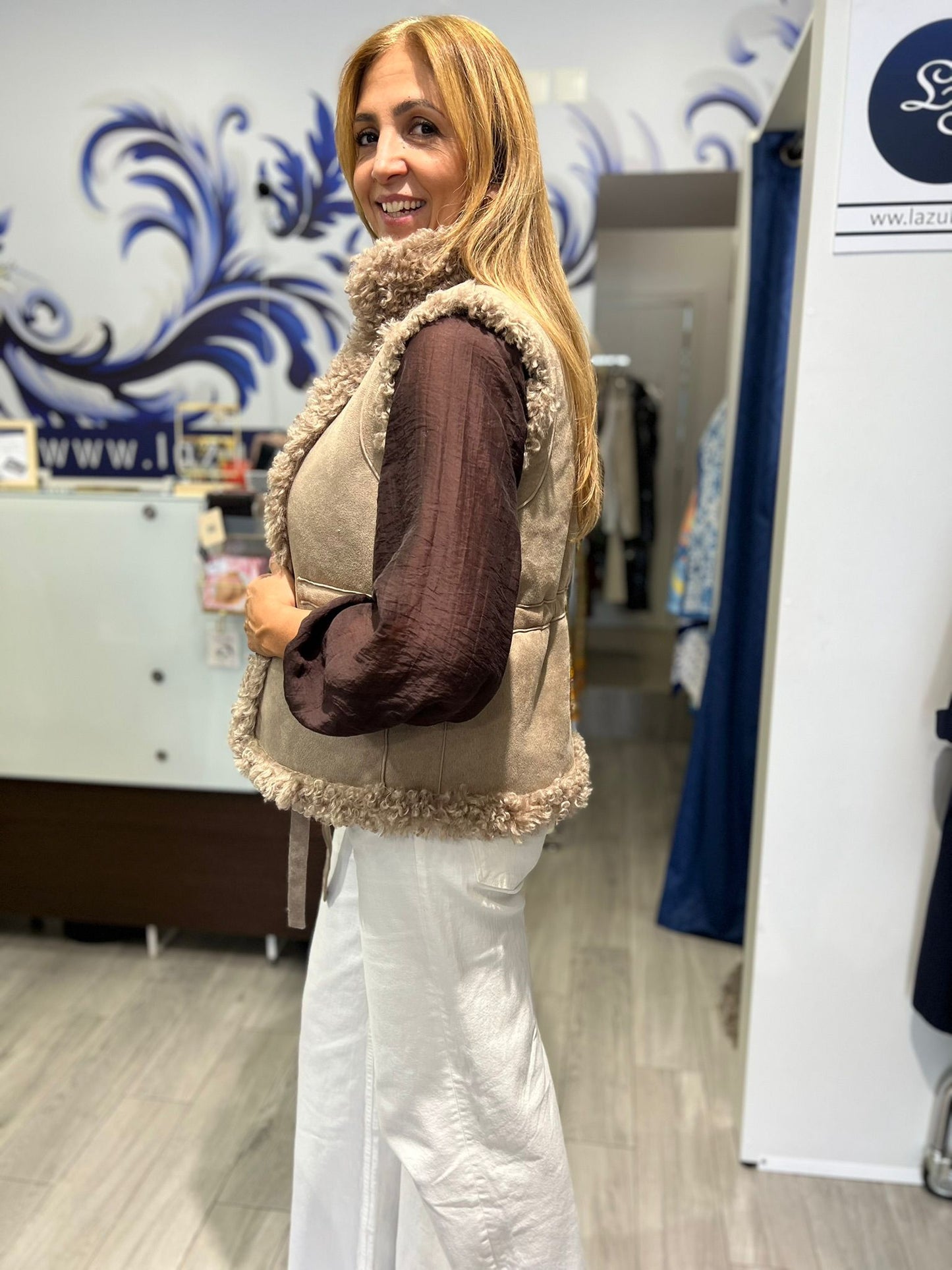 Colete de pelo Ref. 195268