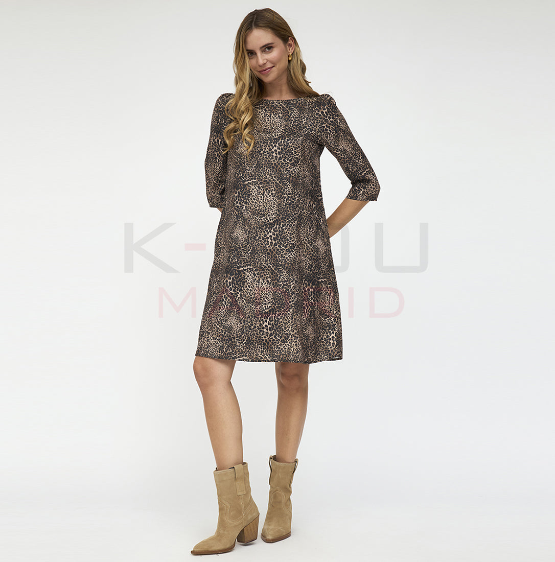 Vestido curto com padrão Ref. 3041603