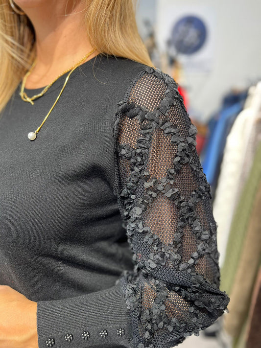 Vestido de malha com pormenor Ref. 115916