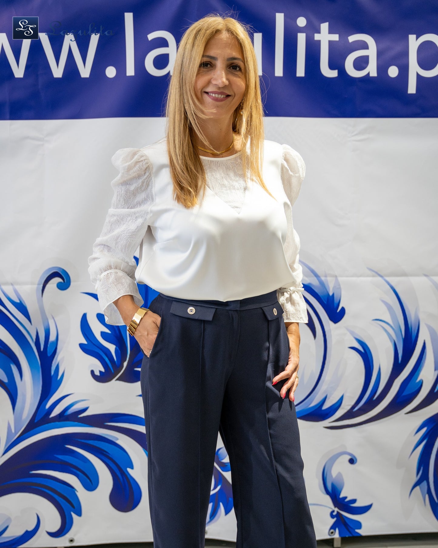 Calça pantanola lisa Ref. 241301