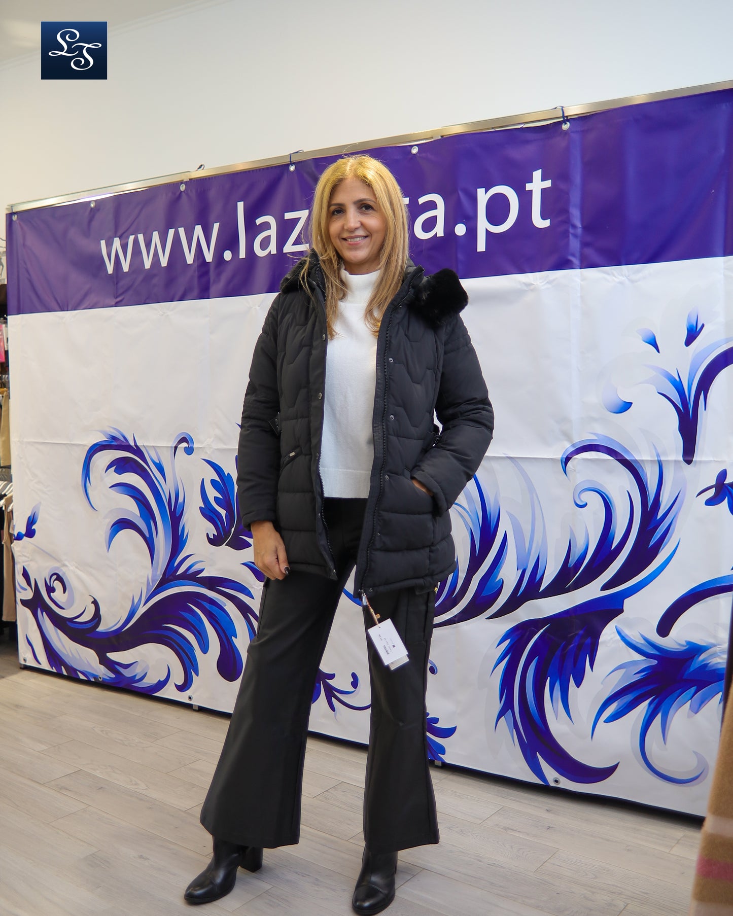 Casaco kispo com carapuço Ref. 245708