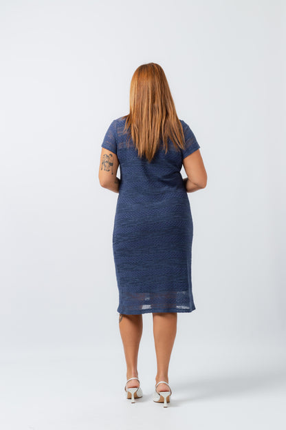 Lace knit dress Ref. 256028