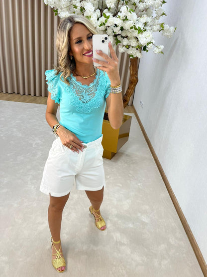 Shorts with rhinestones Ref. 361718