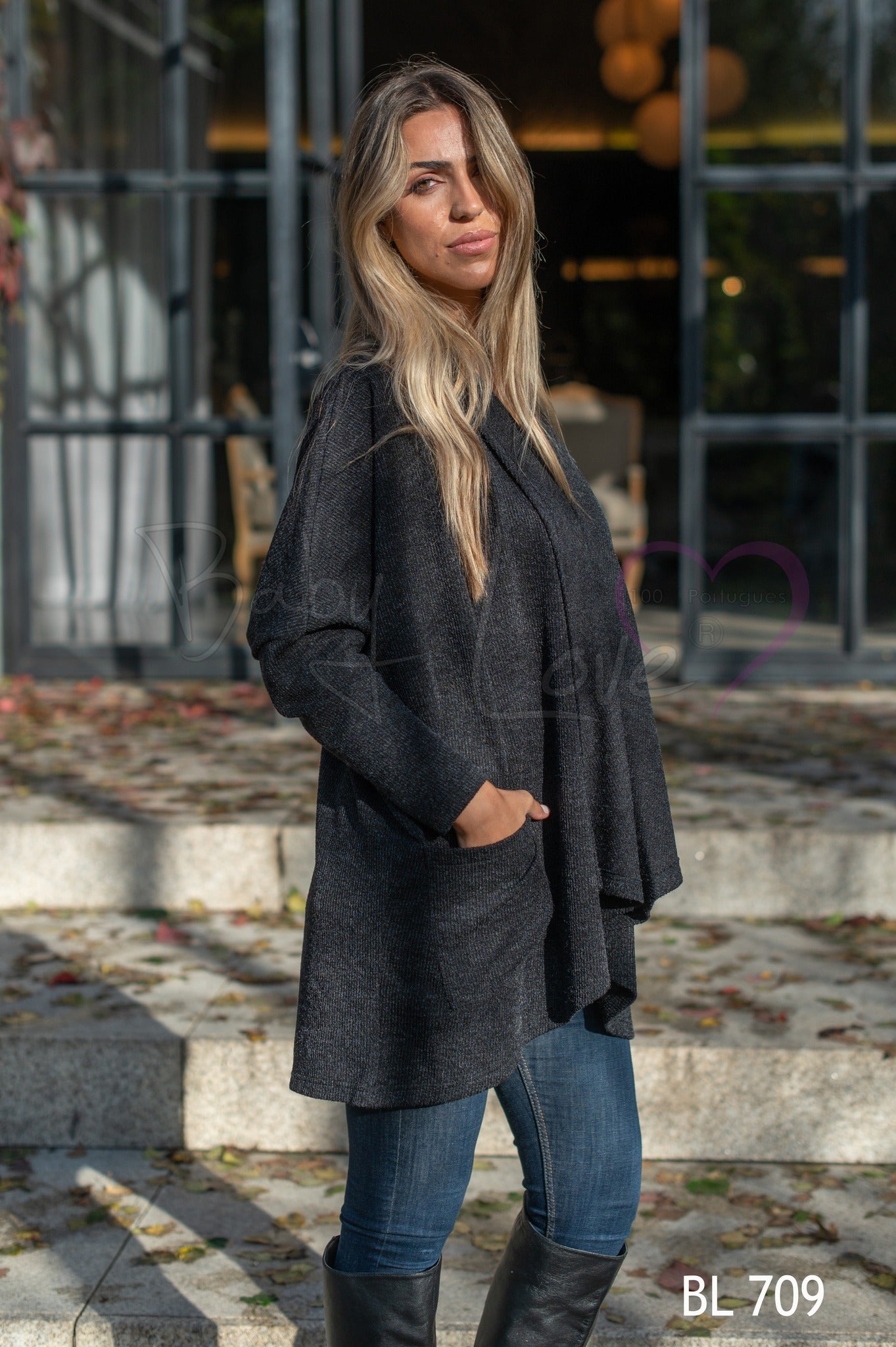 Cardigan de malha Ref. 248709