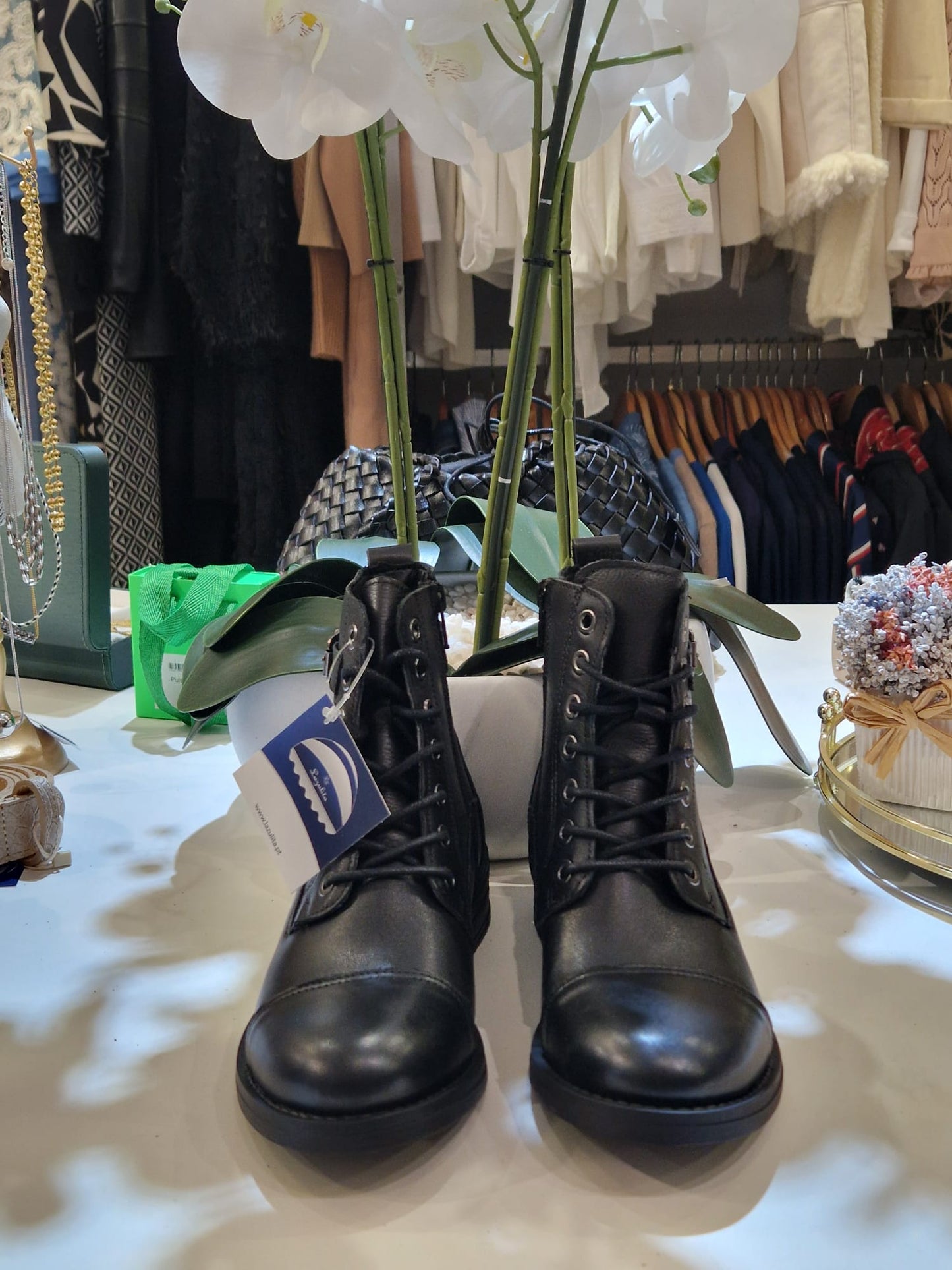 Botim em pele Ref. 636568