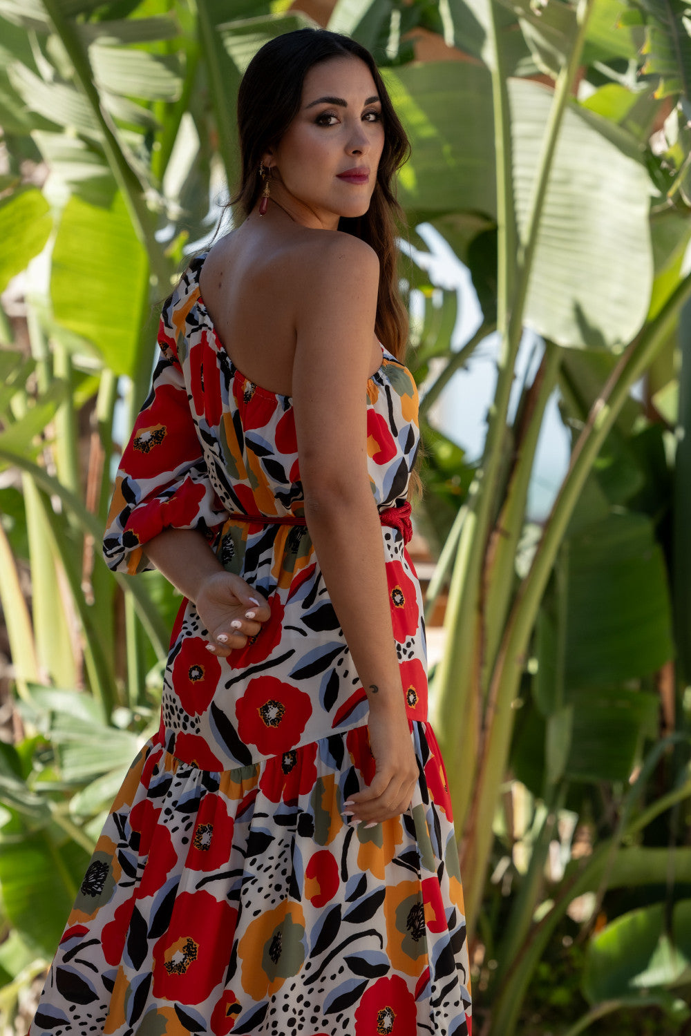 Long patterned dress Ref. 2507689
