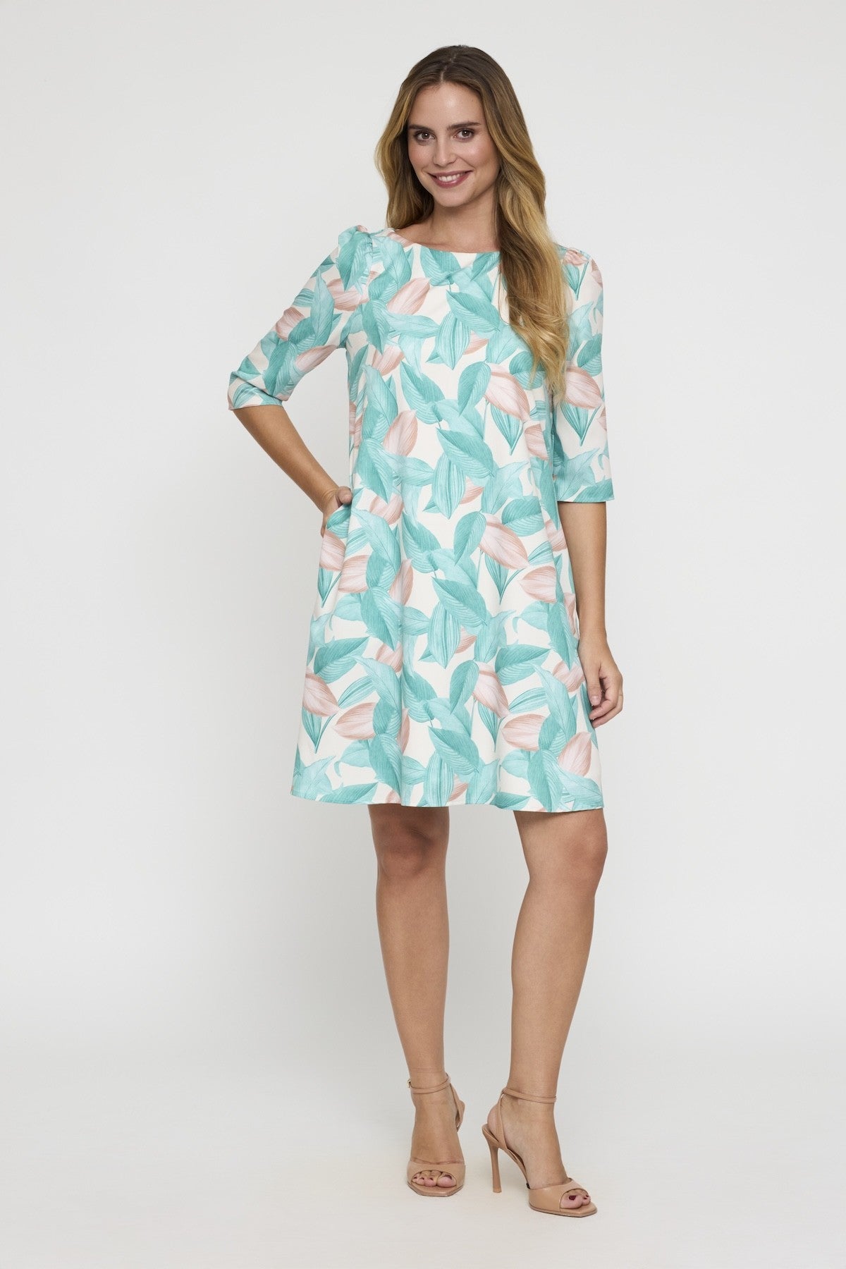Short patterned dress Ref. 3071007