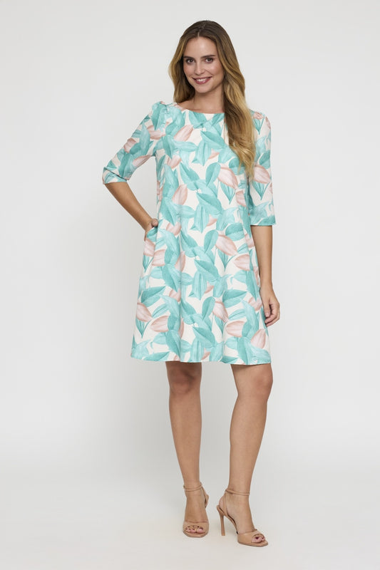 Short patterned dress Ref. 3071007