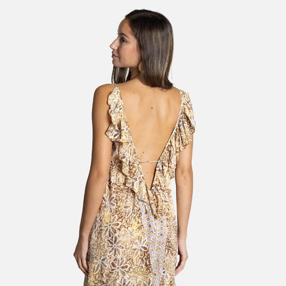 Short patterned dress Ref. 4920057
