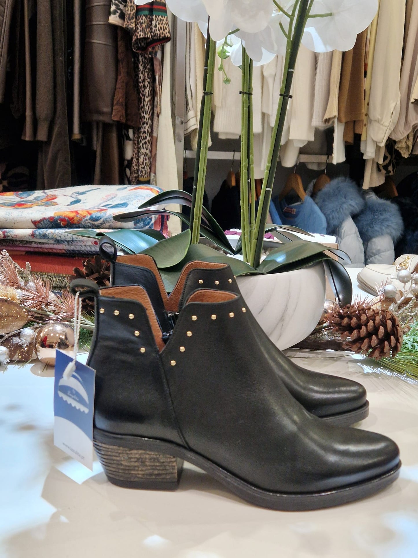 Bota em pele Ref. 322685