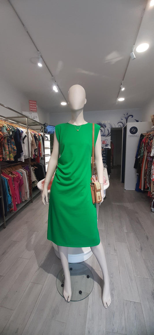 Vestido midi liso Ref. 2426337