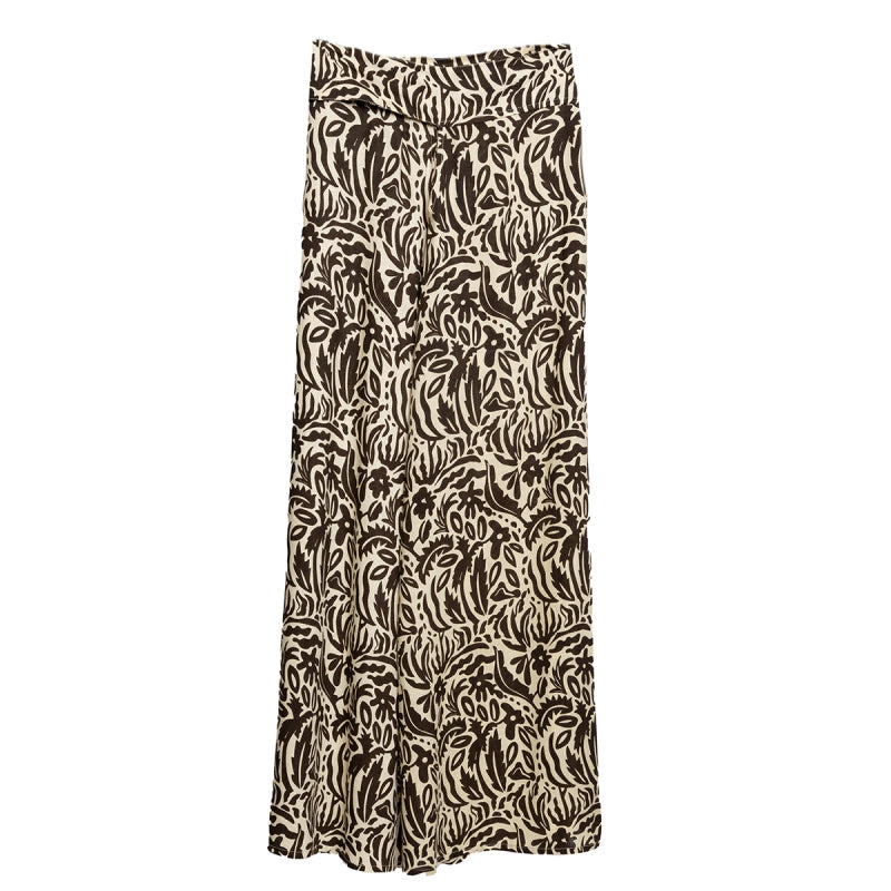 Patterned wide-leg trousers Ref. 4110192