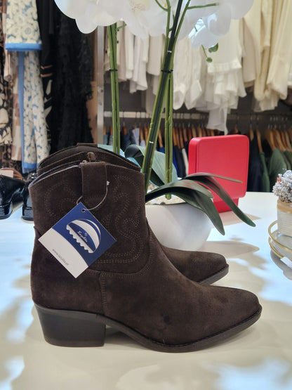 Bota em pele de camurça Ref.354226