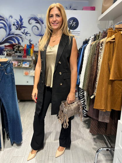 Top de cetim Ref. 218052