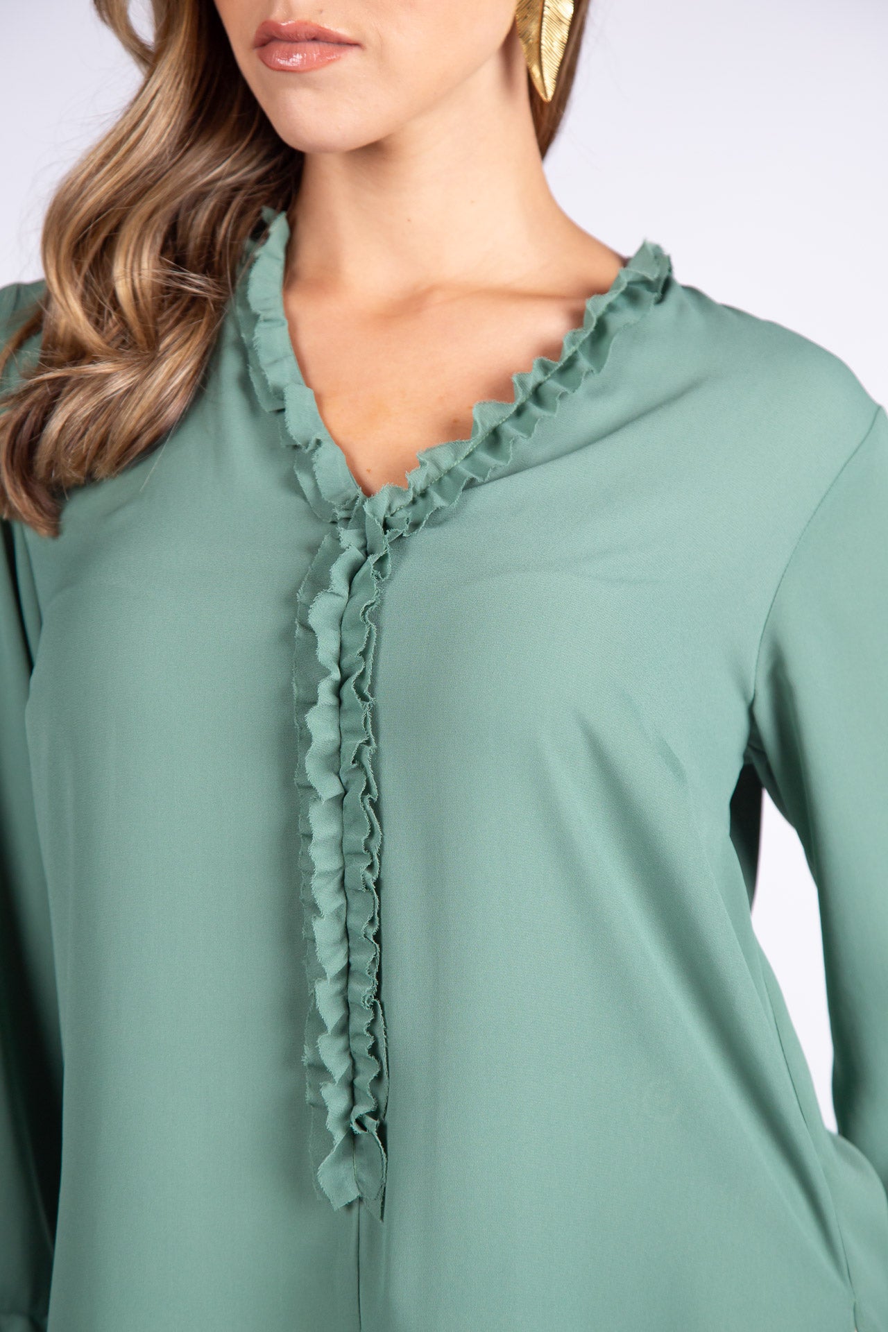 Plain frill tunic Ref. 259911