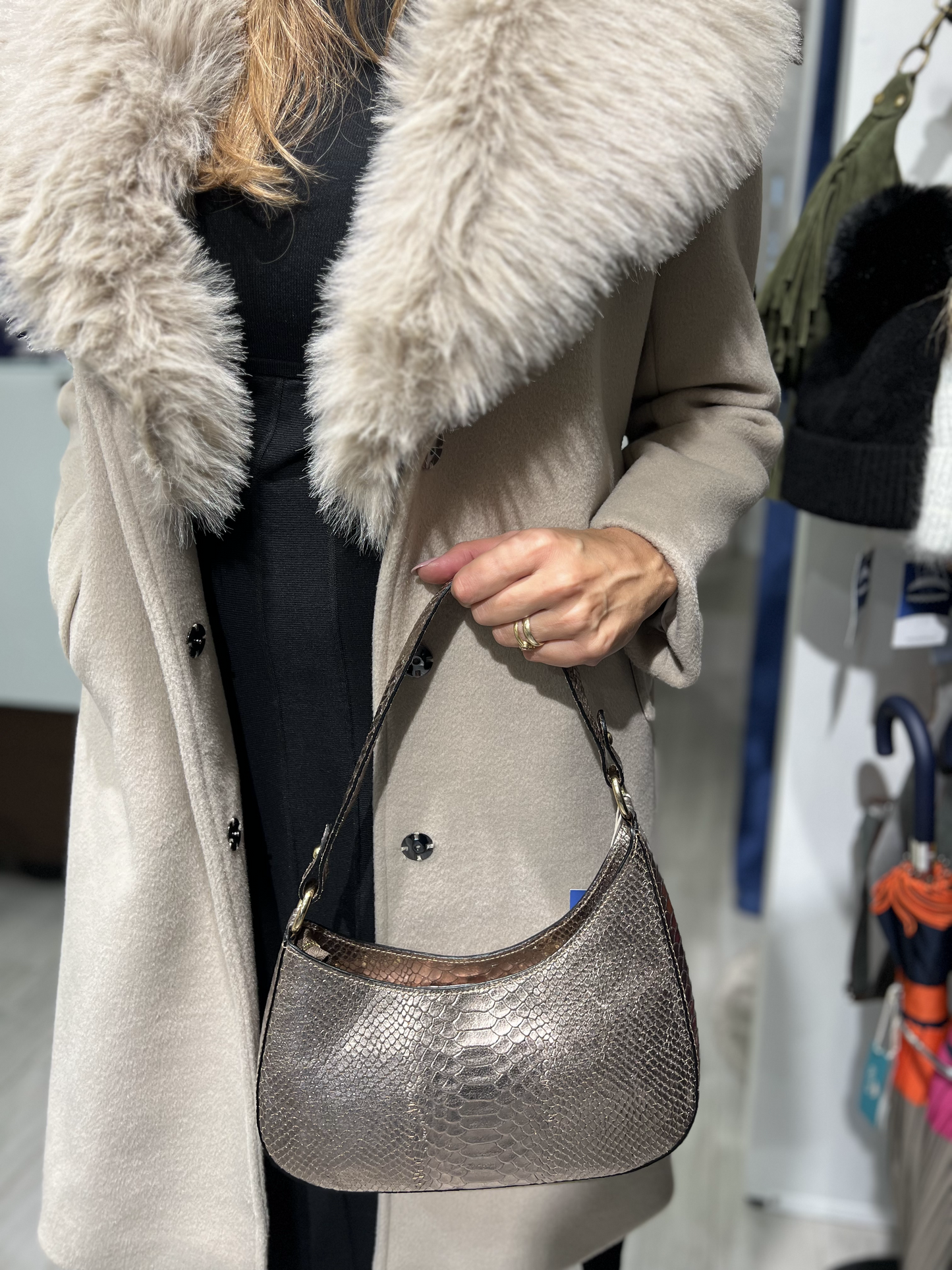 Sobretudo com pelo removível Ref. 255810