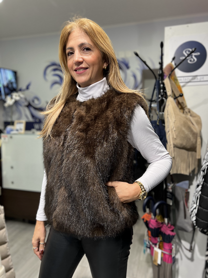 Colete de pelo curto Ref. 121813