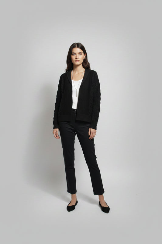 Cardigan curto