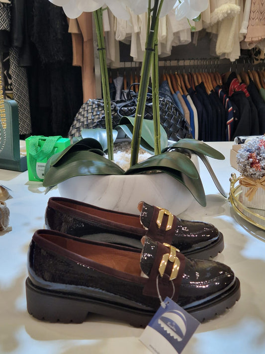 Mocassim em pele Ref.325961