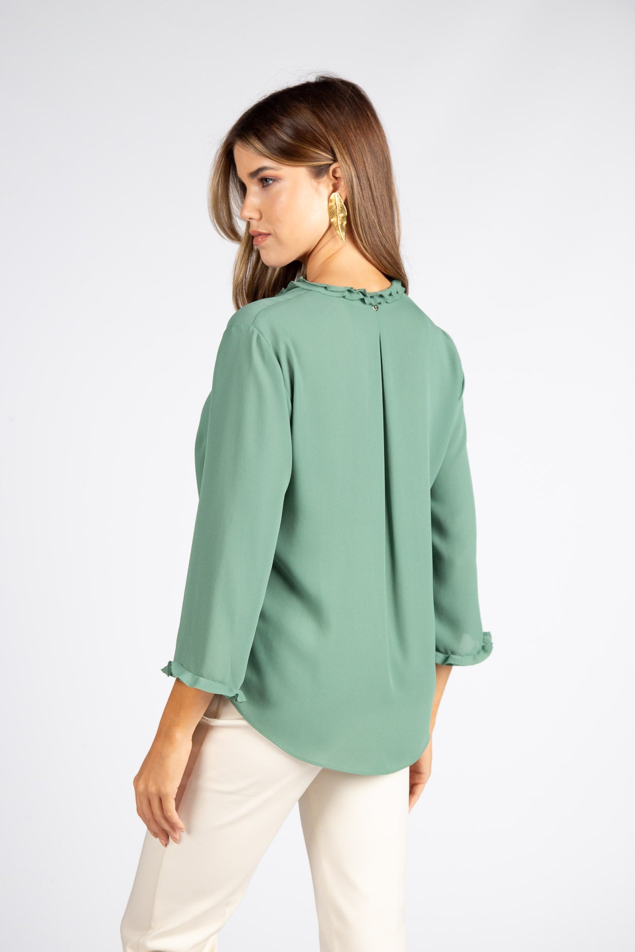 Plain frill tunic Ref. 259911