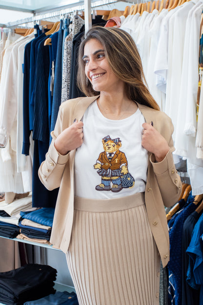 T-shirt com aplique Ref. 5020459