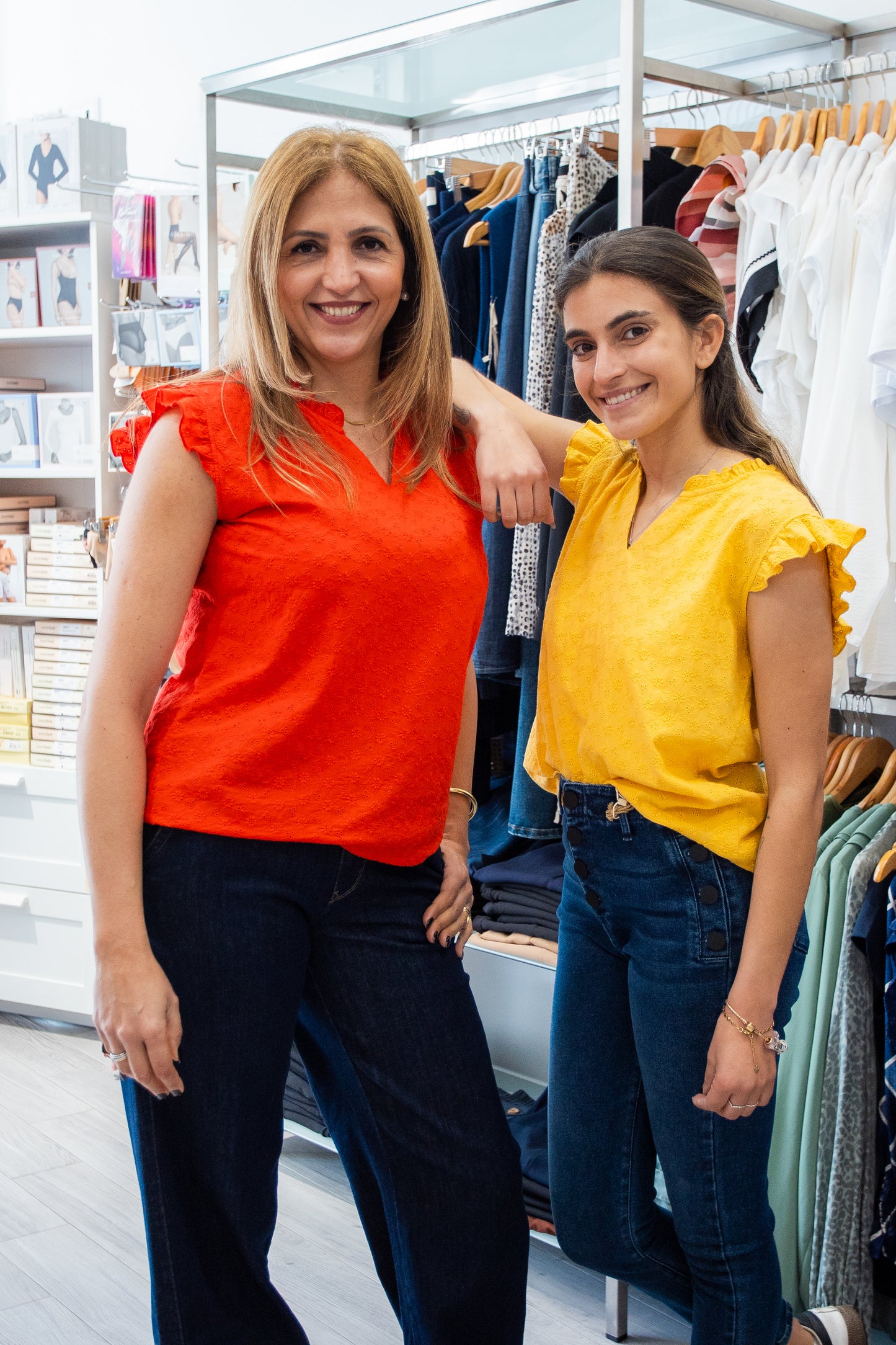 Blusa em lese manga curta Ref. 511051